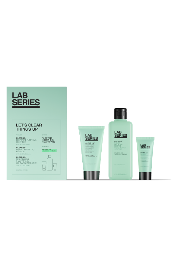 Clear LS Let's Clear Things Up Men's Skincare Gift Set