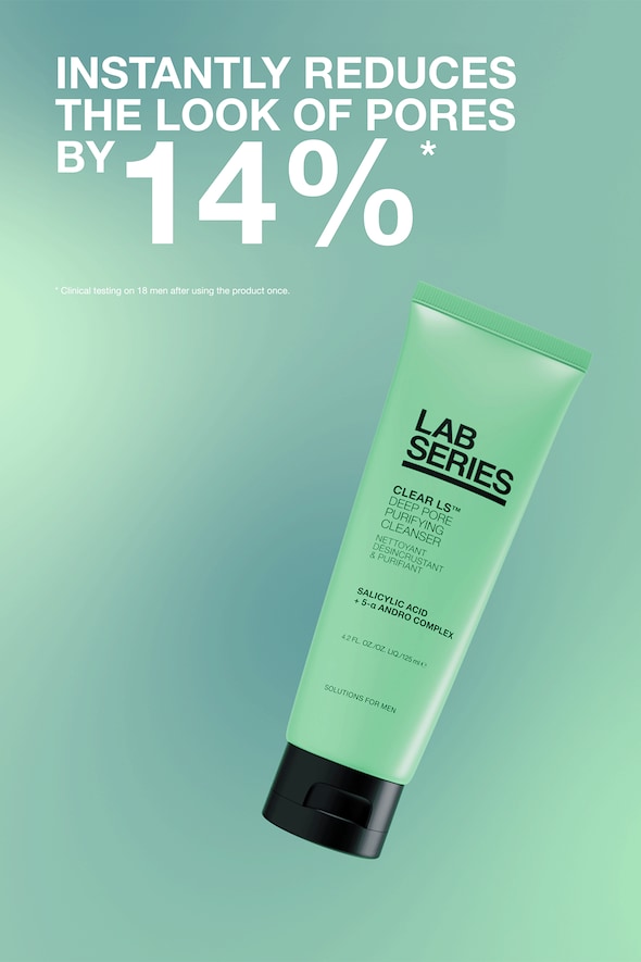 125ML / 4.2 FL OZ | clear ls deep pore purifying gel face wash